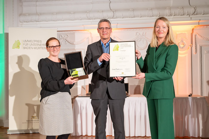Uzin Utz erhält Umweltpreis für Unternehmen in Baden-Württemberg